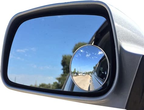 Amazon Blind Spot Mirror Ampper Round Hd Glass Convex Aluminum