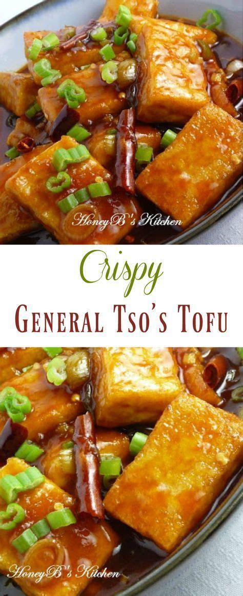 General Tso S Tofu Crispy Fried Tofu With A Spicy Sweet Asian Sauce Quick And Easy Weeknight