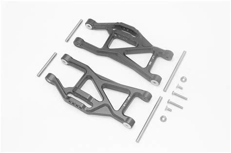 TRAXXAS MAXX 4S CNC ALLOY FRONT REAR LOWER SUSPENSION ARMS GPM