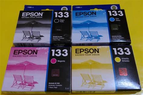 Cartucho Epson 133 Kit Los 4 Colores Envío gratis