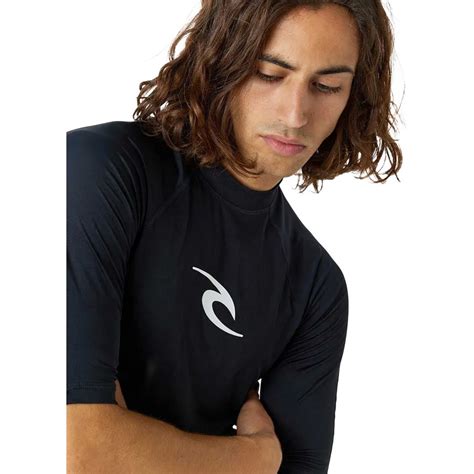 2024 Rip Curl Mens Waves Upf Performance Short Sleeve Rash Vest 142mrv