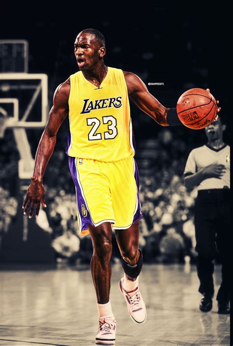 Michael Jordan Lakers By Emanproedits On Deviantart