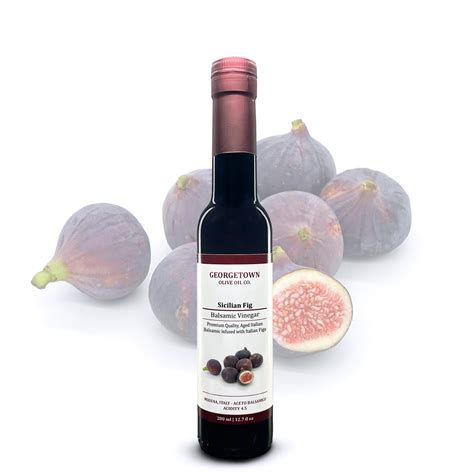 Small Batch Balsamic Vinegar Sicilian Fig Georgetown Olive Oil Co