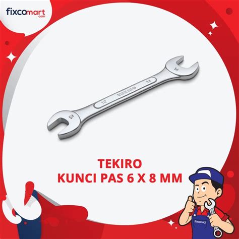 Jual Tekiro Kunci Pas 6 X 8 Mm Tekiro Open End Wrench Di Lapak