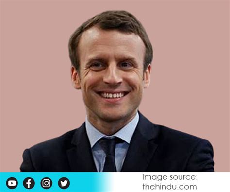 Emmanuel Macron Portrait News