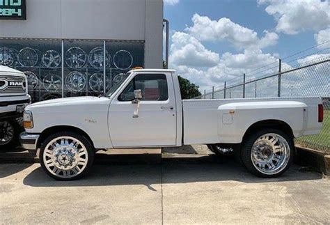 White Ford Pickup Truck