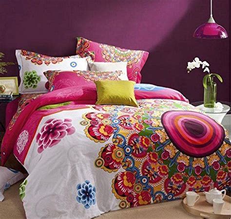 FADFAY Home Textile Boho Style Bedding Set Boho Duvet Cover Set