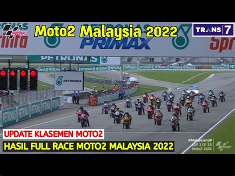 Hasil Full Race Moto Gp Malaysia Hari Ini Race Motogp Malaysia