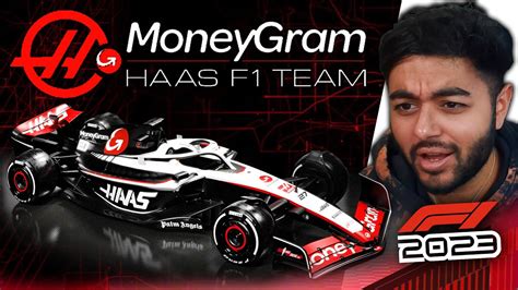 FIRST F1 2023 LAUNCH IS HERE Haas 2023 F1 Car Livery Revealed F1 2023