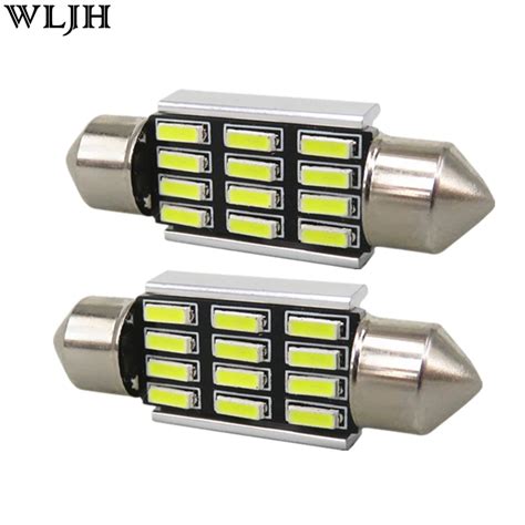 Wljh X Canbus Mm Led Auto Lamp Bulb Car Number License Plate