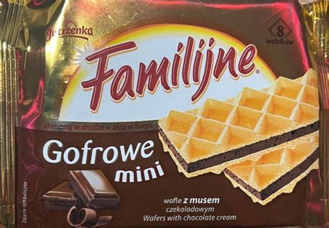 Familijne Gofrowe Mini Wafle Z Musem Czekoladowym Jutrzenka Kalorie