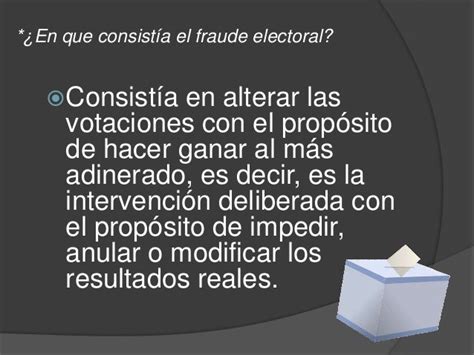 Fraude Electoral