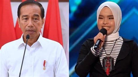 Putri Ariani Sukses Dapat Golden Buzzer Di Agt Presiden Jokowi Tetap