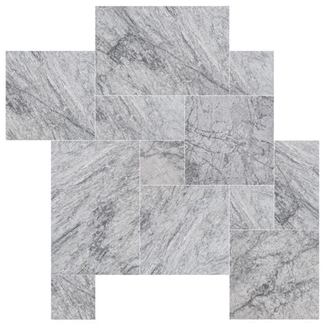 Silver Sky Leather Marble Pavers Travertine And Marble Tiles And