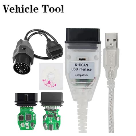 Dcan Usb Interface For B M W Diagnostic Connector Cable Obd Obdii Tool