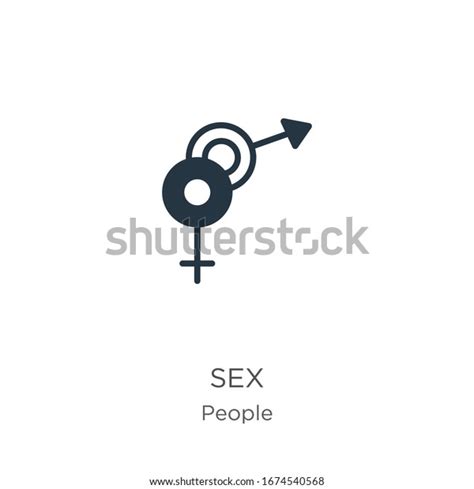 Sex Icon Vector Trendy Flat Sex Stock Vector Royalty Free 1674540568