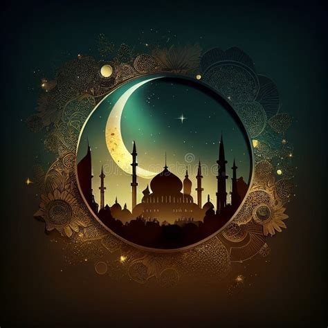 Beautiful Eid Mubarak Arabic Islamic Background and Banner Design ...