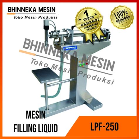 Jual Mesin Pengisi Cairan Filling Liquid Machine Lpf Powerpack