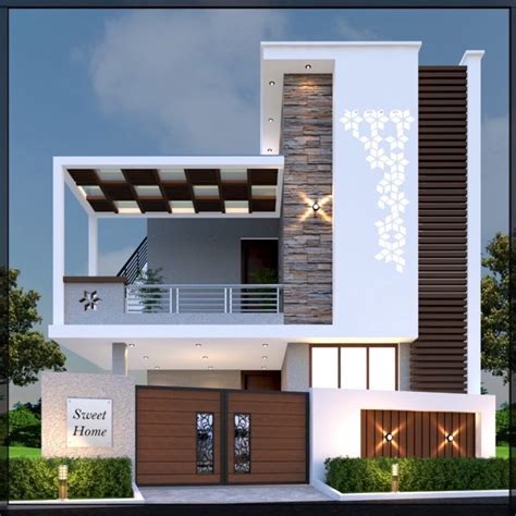 Exterior Work Villa Building Construction Service At Rs Square