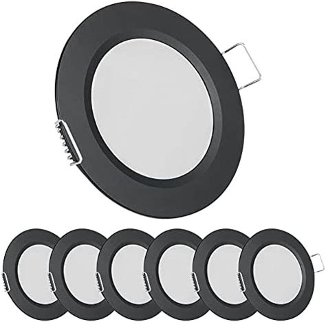 Acegoo 12V LED Campervan Recessed Mount Ceiling Light 2 5W 6 Pack CRI