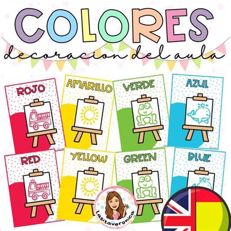 Profes Papel Tijera Carteles Colores Decoraci N Del Aula