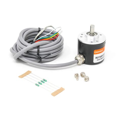 Orange Ppr Abz Phase Incremental Optical Rotary Encoder Darkoct