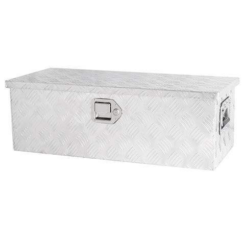 Pinypikaka Aluminum Truck Tool Box Heavy Duty 5 Bar Tread Pattern