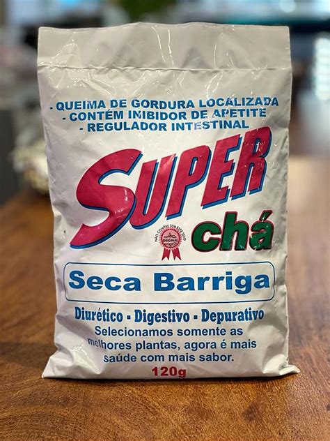 Super Chá Seca Barriga 120g Empório Leve