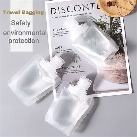 Travel Clamshell Refillable Empty Squeeze Pouches Pack Fruugo Dk