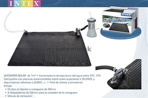 28685 INTEX КОВРИК-НАГРЕВАТЕЛЬ НА СОЛНЕЧНОЙ БАТАРЕЕ