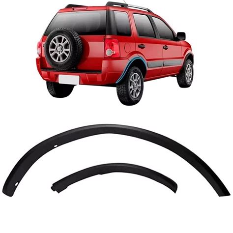 Moldura Paralama Ecosport 03 12 Tras LD Preto Ferkautoparts Peças e