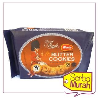 Jual Monde Butter Cookies 150gr Cemilan Kukis Mentega Shopee Indonesia