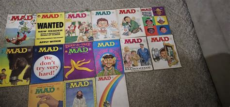 Lot Of 15 Vintage Mad Magazine Paperback Books 9 First Editions Very Nice Ebay