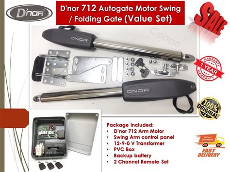 Dnor Autogate D Nor Heavy Duty Swing And Folding Arm Auto Gate