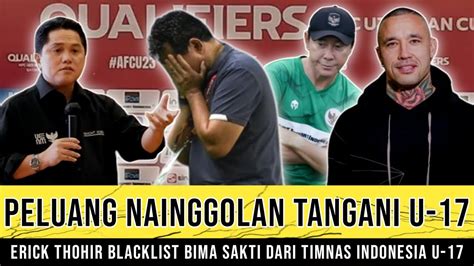 Erick Thohir Coret Bimasakti Dari Timnas U Peluang Emas Radja