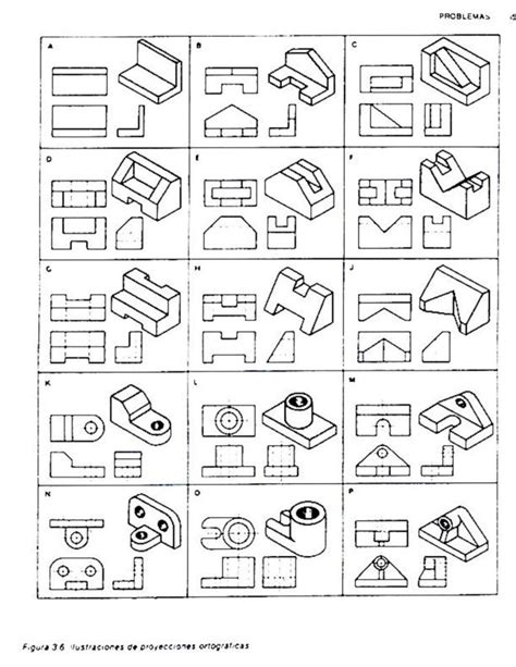 Ejercicios De Dibujo Dibujo Tecnico Ejercicios Planos Mecanicos ...