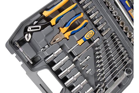 Набор инструмента 1/2 Dr и 1/4 Dr 120 предметов KRAFT KT 700679 ...