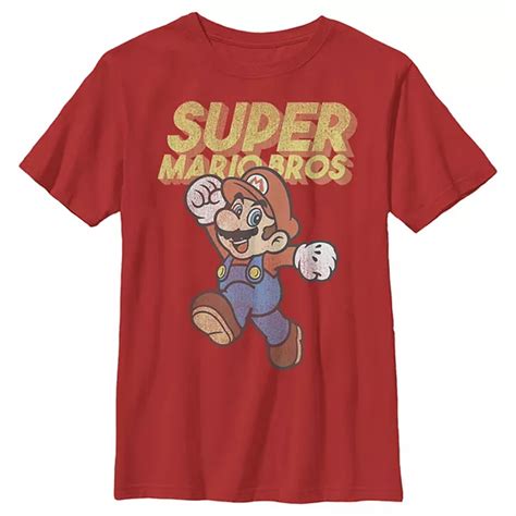 Boys 4 7 Super Mario Bros Classic Jump Tee