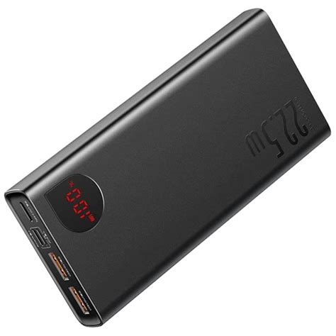 Comprar Baseus Adaman PowerBank 20000mAh 22 5W Preto