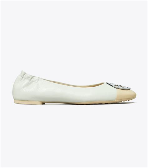 Claire Cap Toe Ballet Women S Shoes Flats Tory Burch UK