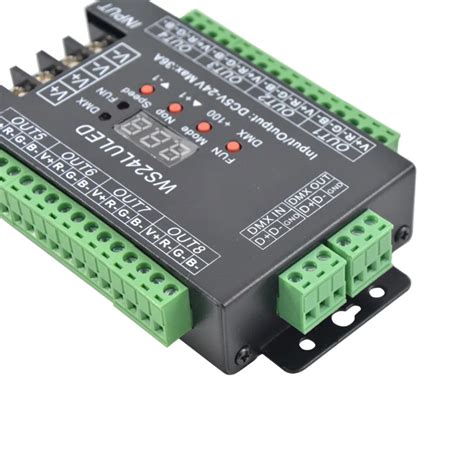 Aliexpress Buy WS24LULED 24CH Easy DMX Decoder Controller 24