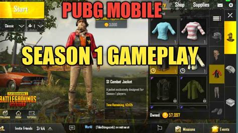 PUBG MOBILE SEASON 1 GAMEPLAY VERY RARE FOOTAGE YouTube