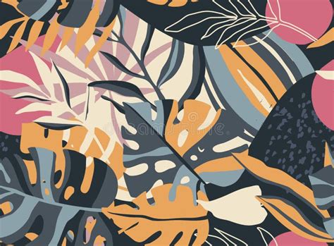 Tropical Patterns Seamless Stock Illustrations 25 828 Tropical