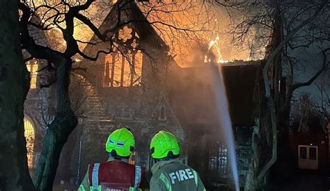 Historic London Church Destroyed By Fire Fire Protection Association