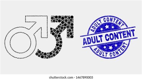 Pixel Gay Pair Symbol Mosaic Icon Stock Vector Royalty Free