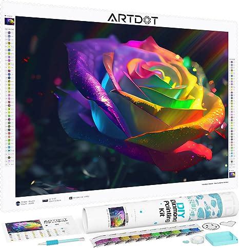 ARTDOT 5D Diamond Painting Set für Erwachsene lizenzierte Vollbohrer