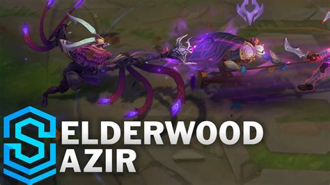 Elderwood Azir Skin Spotlight Pre Release League Of Legends Youtube