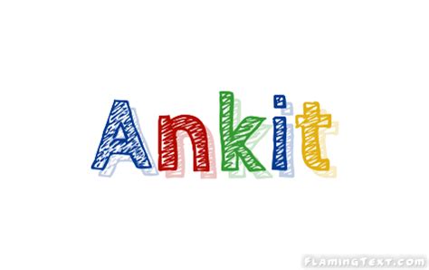 Ankit Logo | Free Name Design Tool from Flaming Text