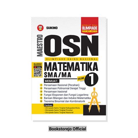 Jual Sma Ma Maestro Osn Olimpiade Sains Nasional Matematika Volume