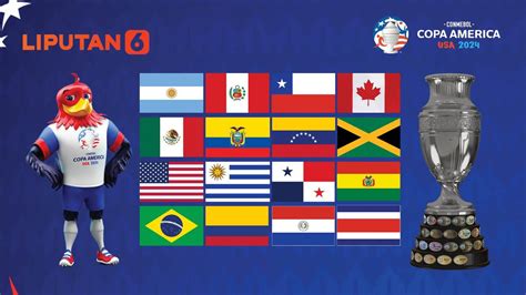 Infografis Jadwal Copa America 2024 Babak Penyisihan Grup A B C D